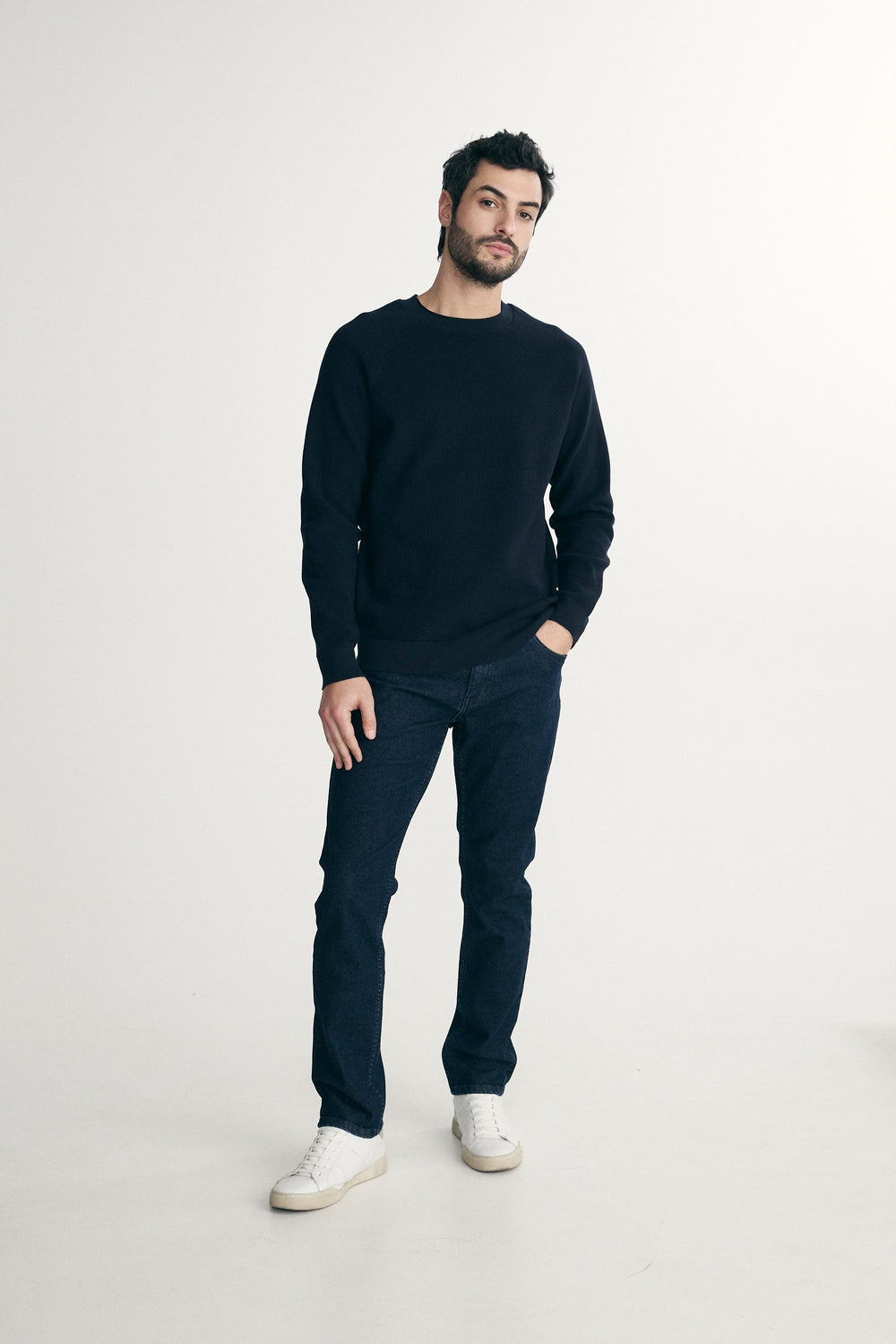 Raglan sleeve sweater