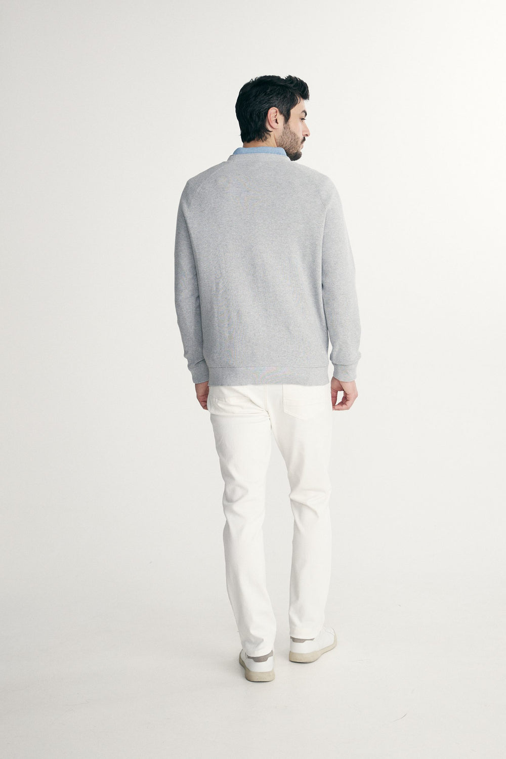 Raglan sleeve sweater