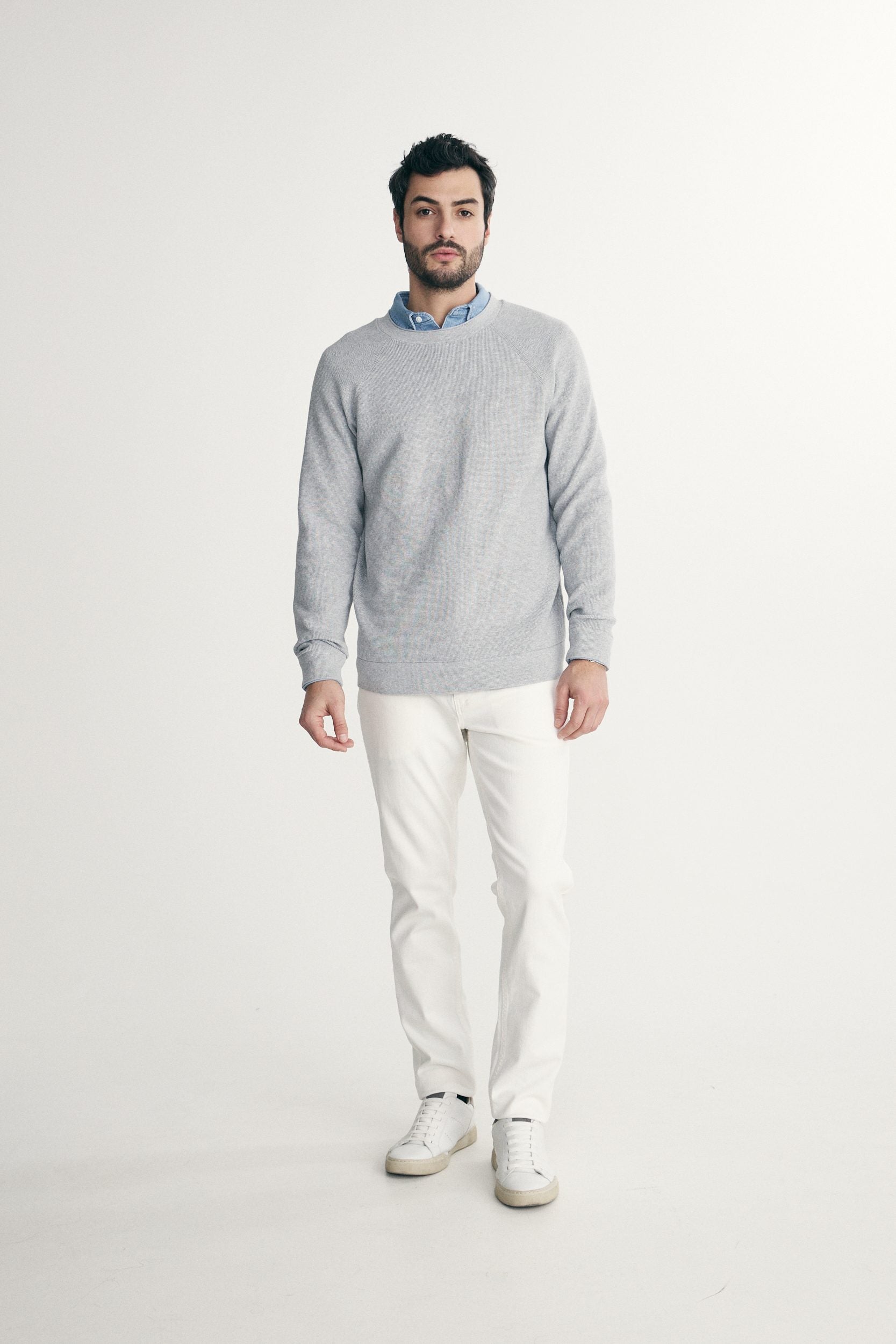 Raglan sleeve sweater