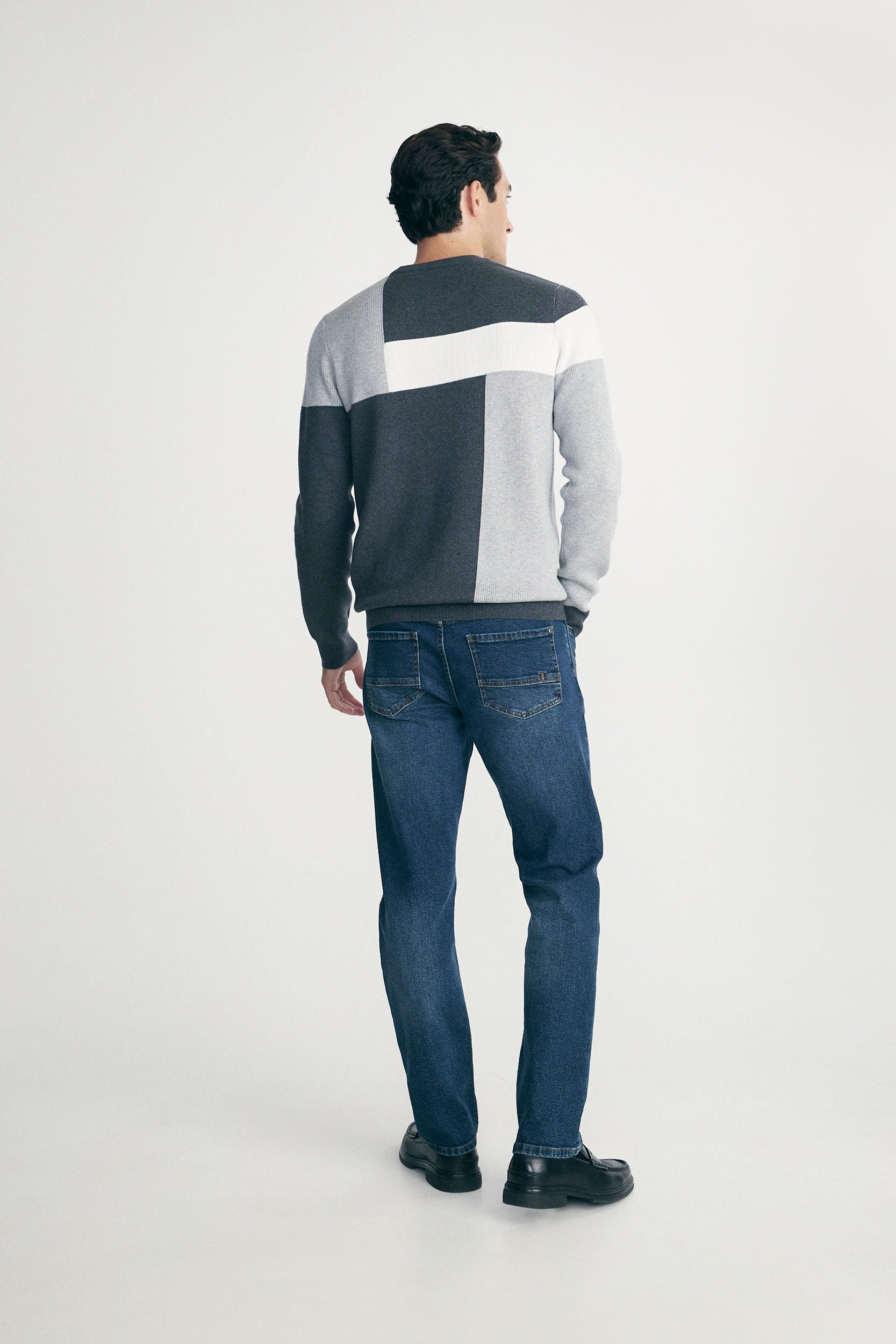 Chandail bloc de couleurs