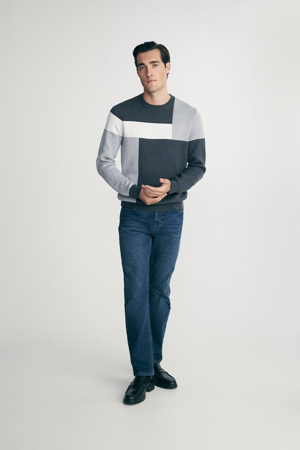 Chandail bloc de couleurs