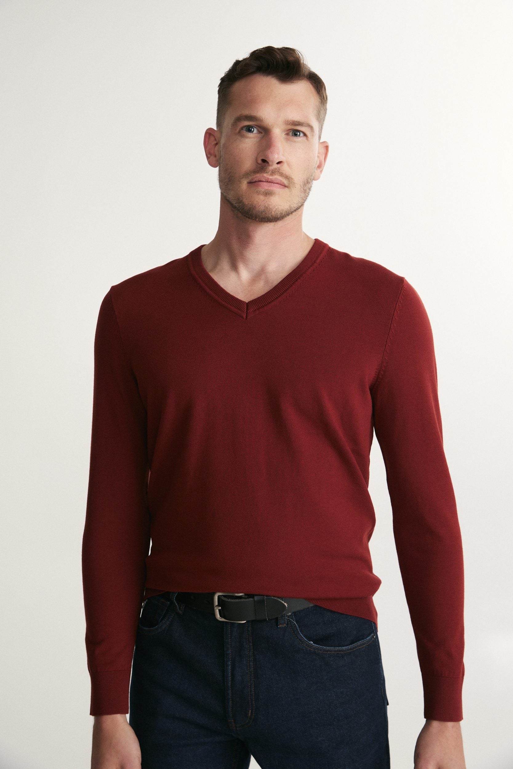 Long sleeve V-neck Sweater