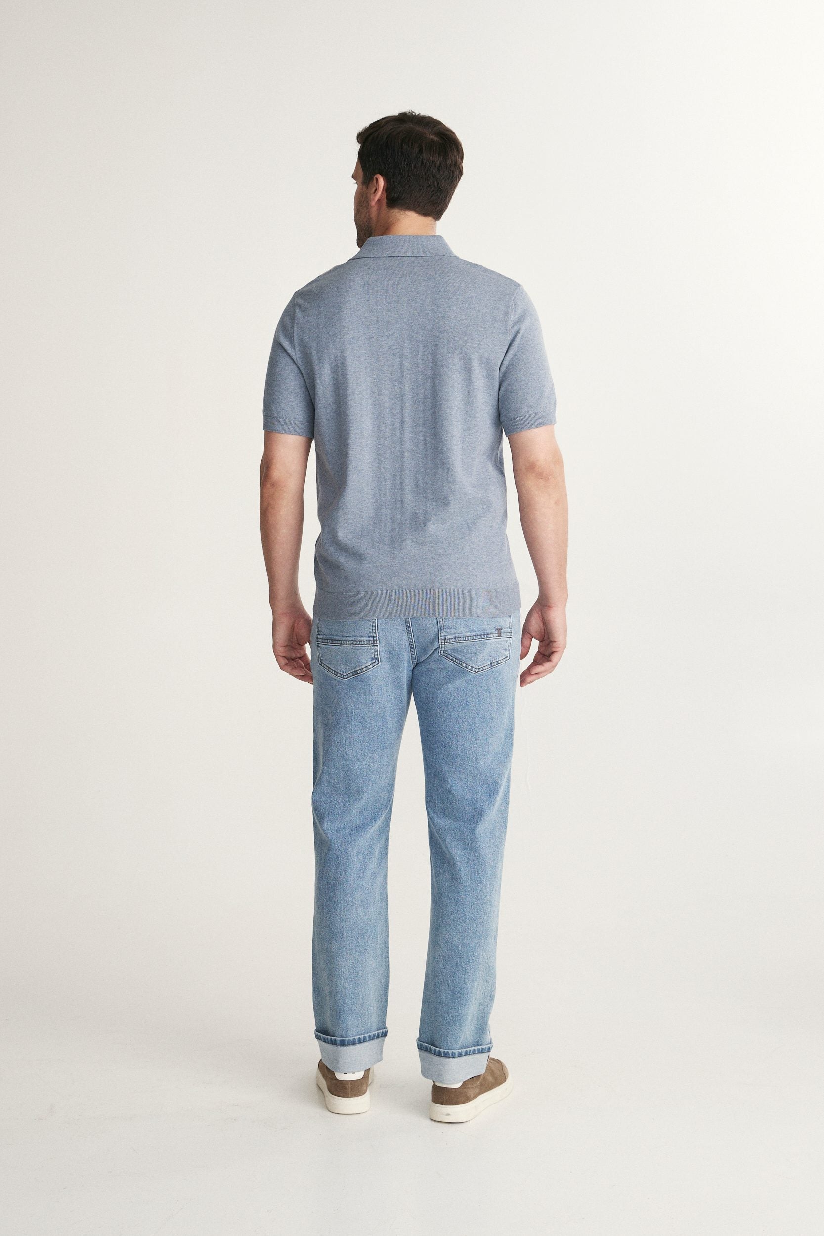 Argyle Johnny Collar Polo