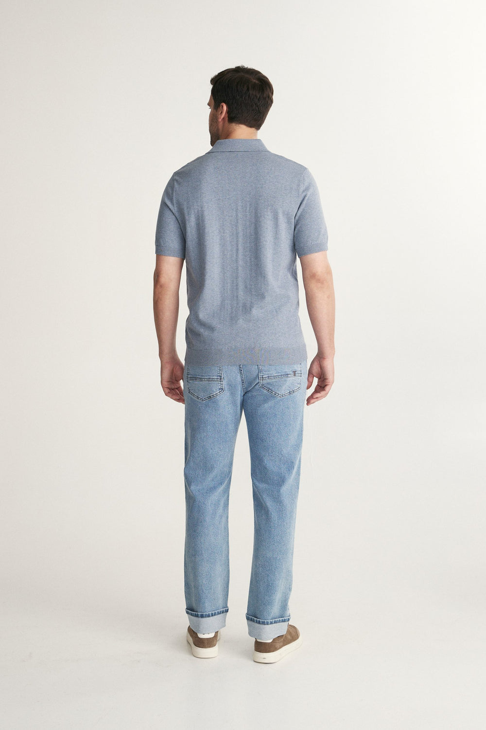 Argyle Johnny Collar Polo