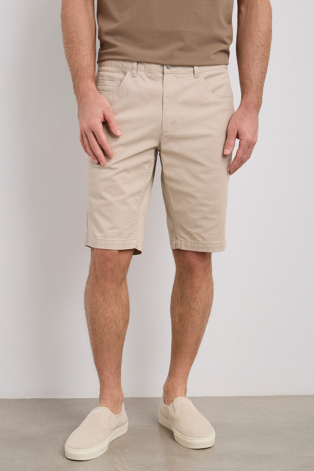 Bermuda 5 poches en twill
