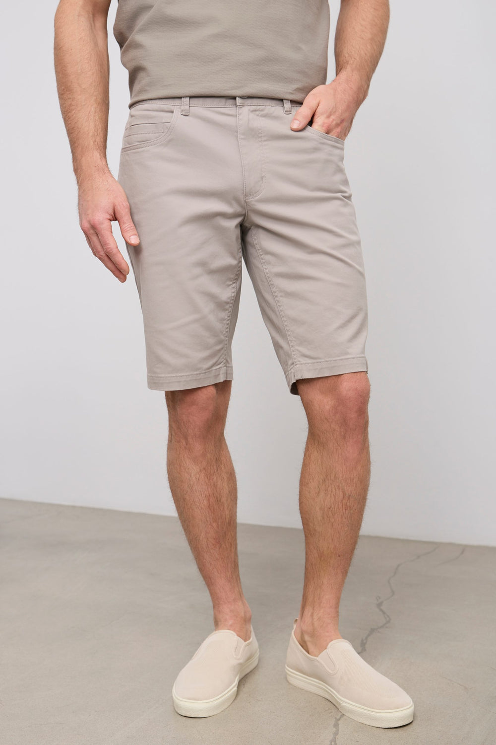 Bermuda 5 poches en twill