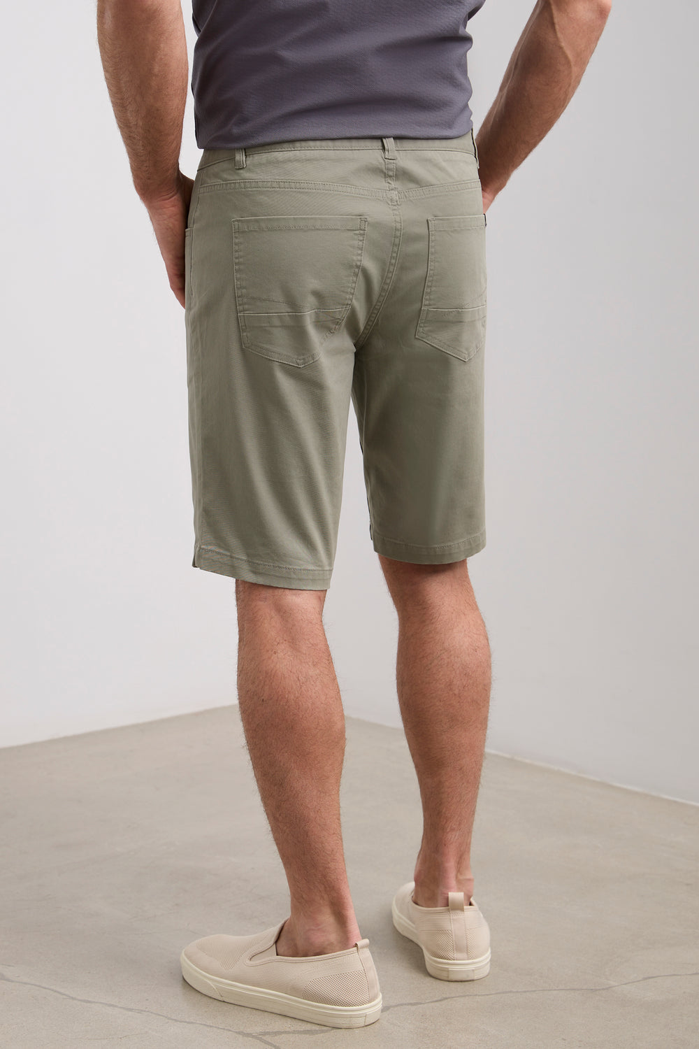 Bermuda 5 poches en twill
