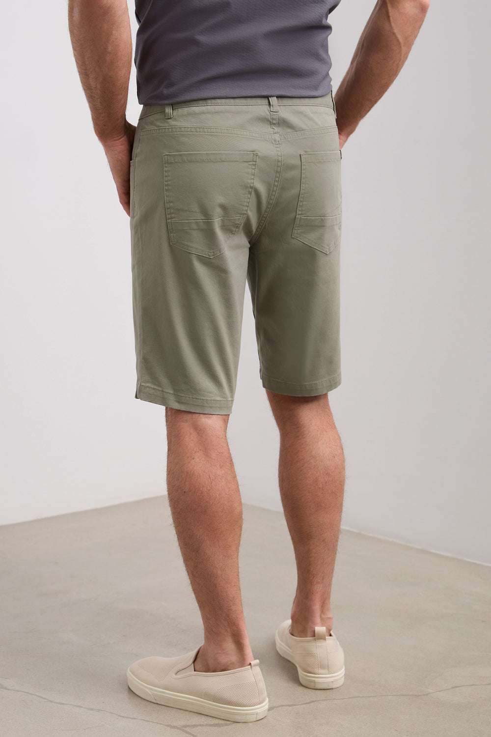 Bermuda 5 poches en twill