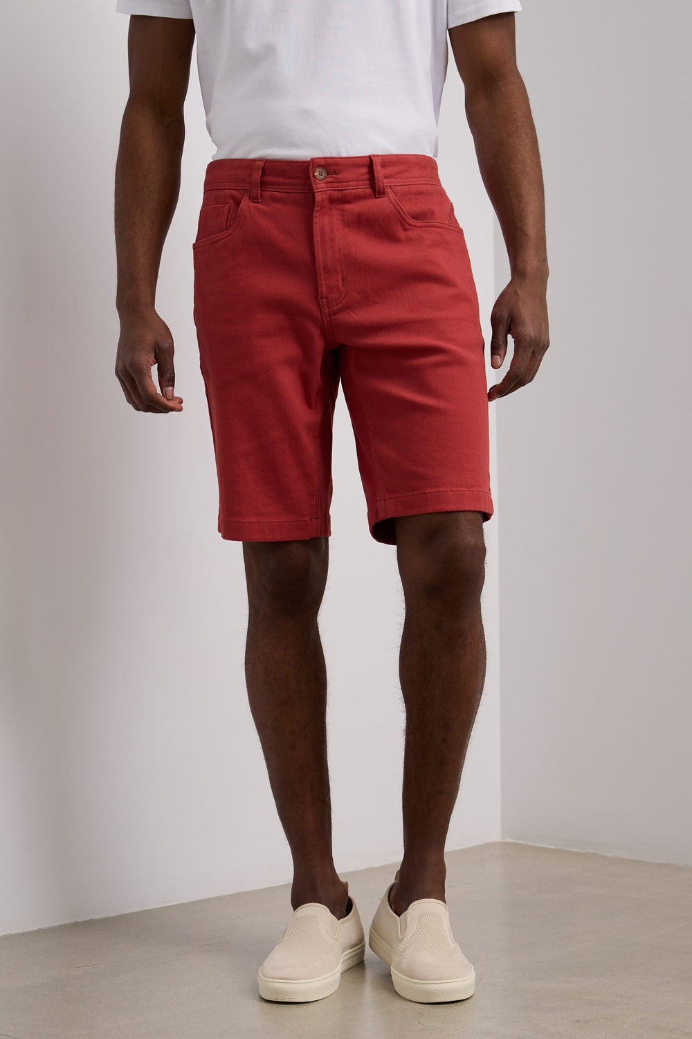 Shorts Bermuda 5 poches en twill