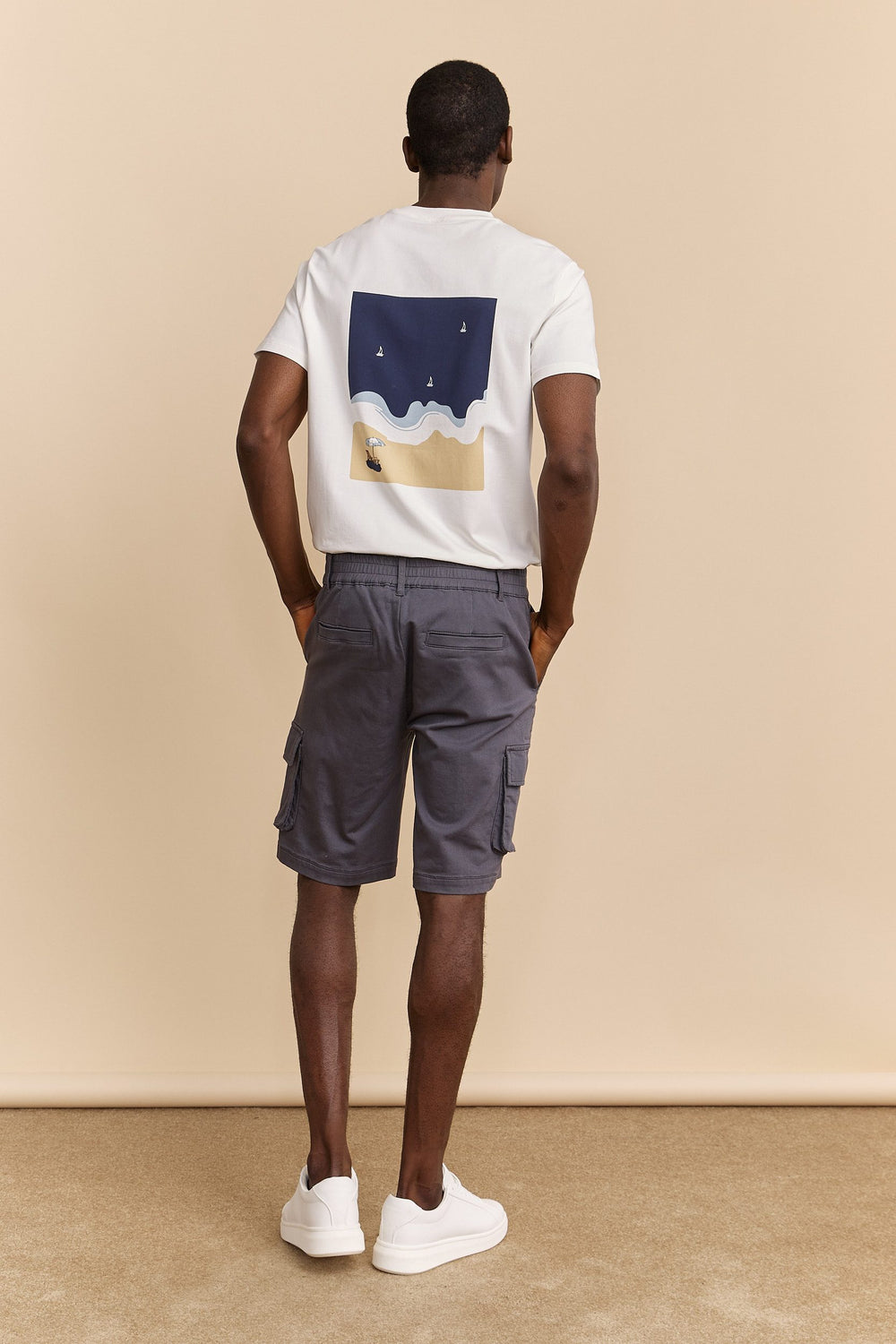 Bermuda avec poches cargo