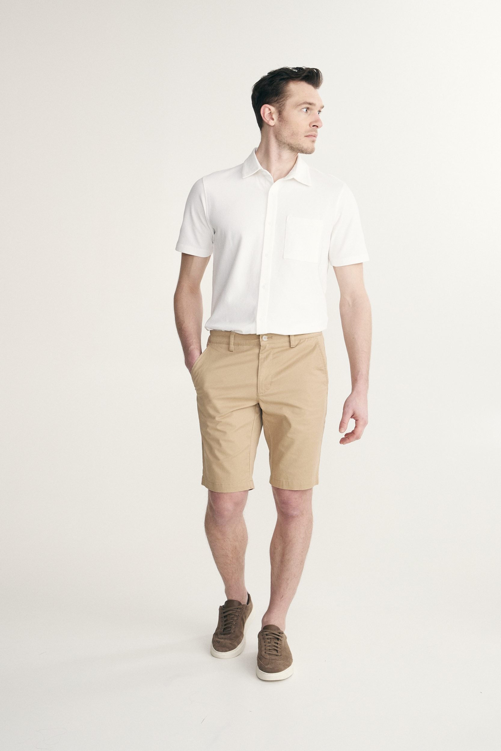 Chino-look bermuda