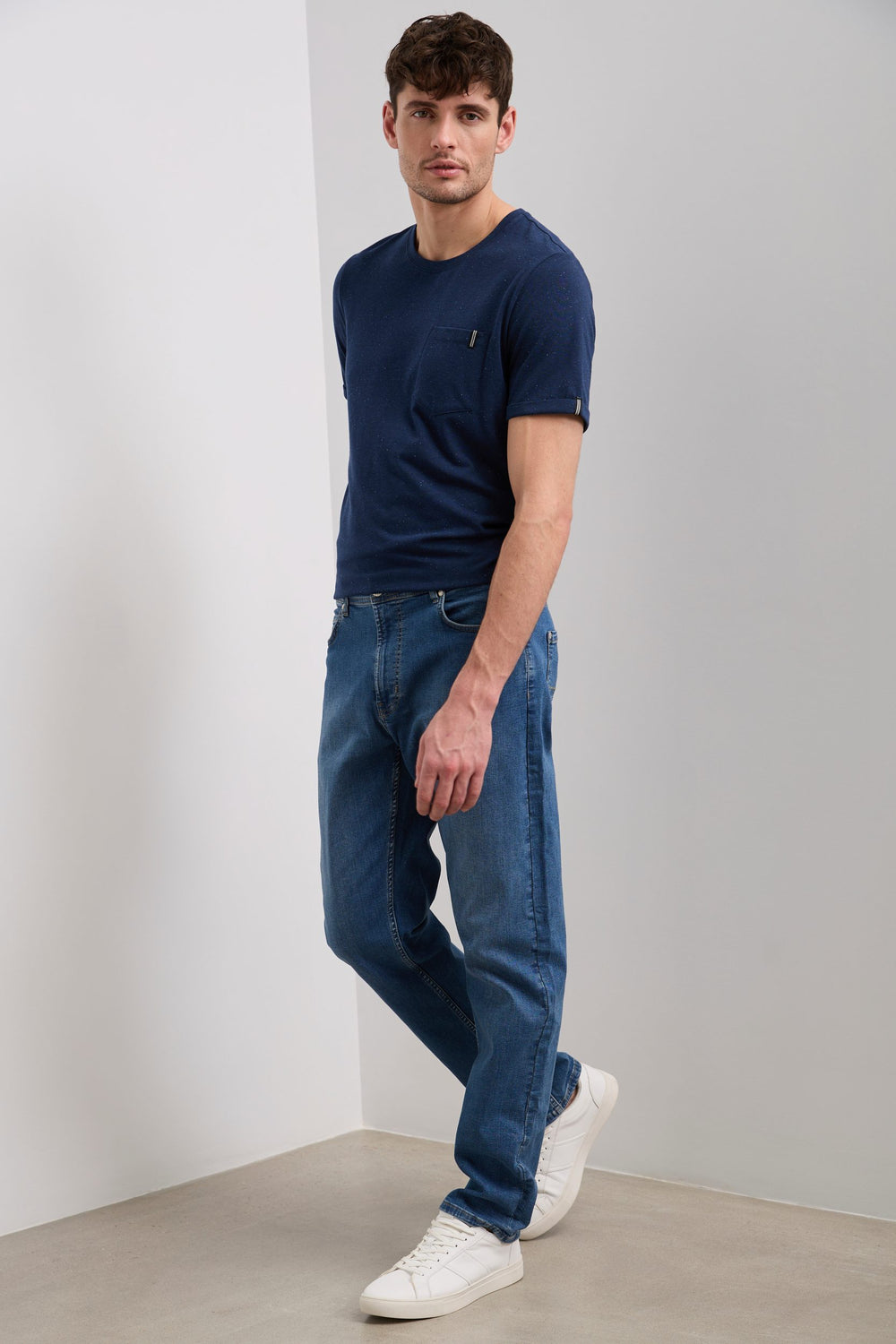 Jeans coupe confort cinq poches