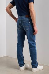 Comfort Fit Five Pocket Jeans