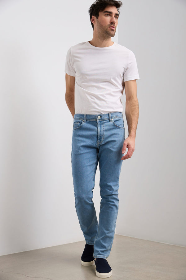 Slim fit five pocket jeans