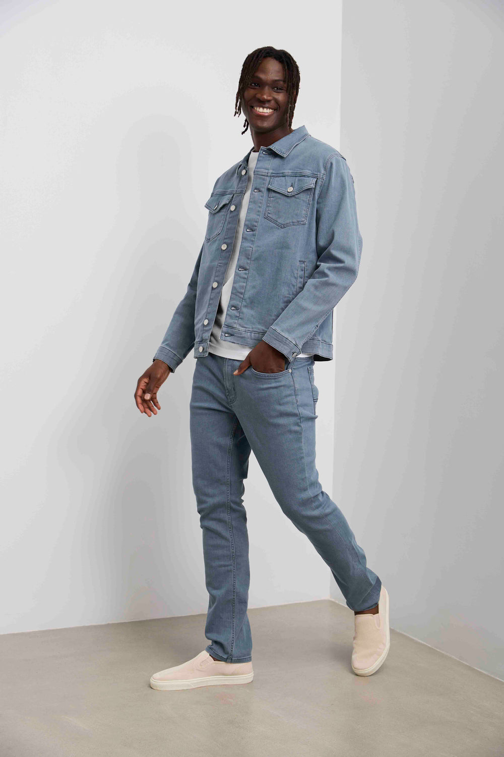 Jeans super étroit cinq poches