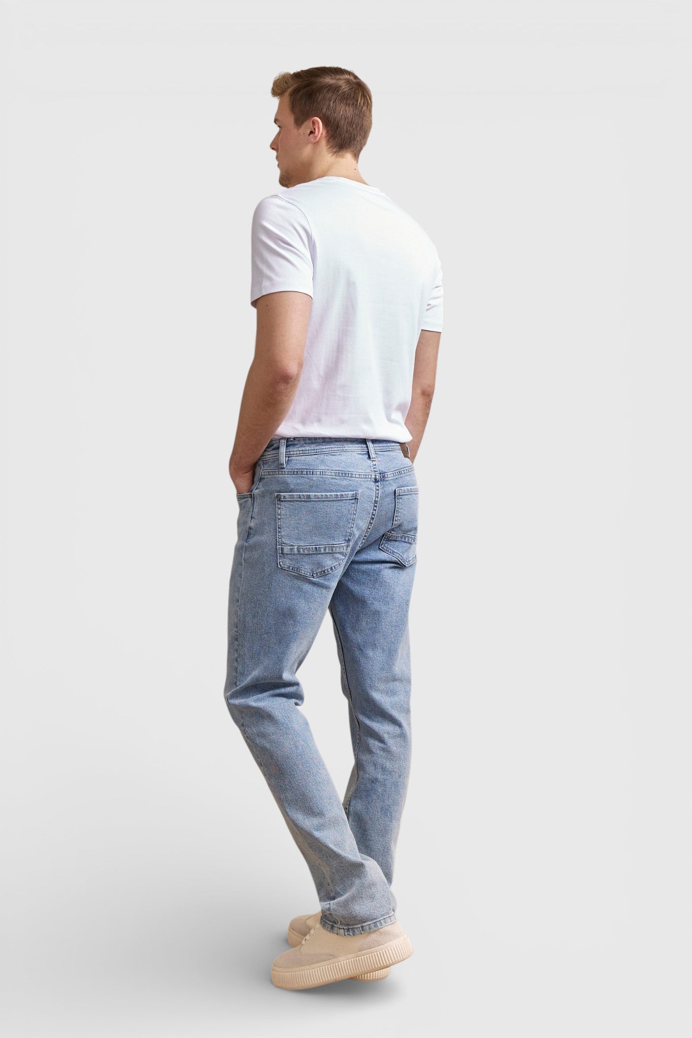 Jean fit Étroit cinq poches