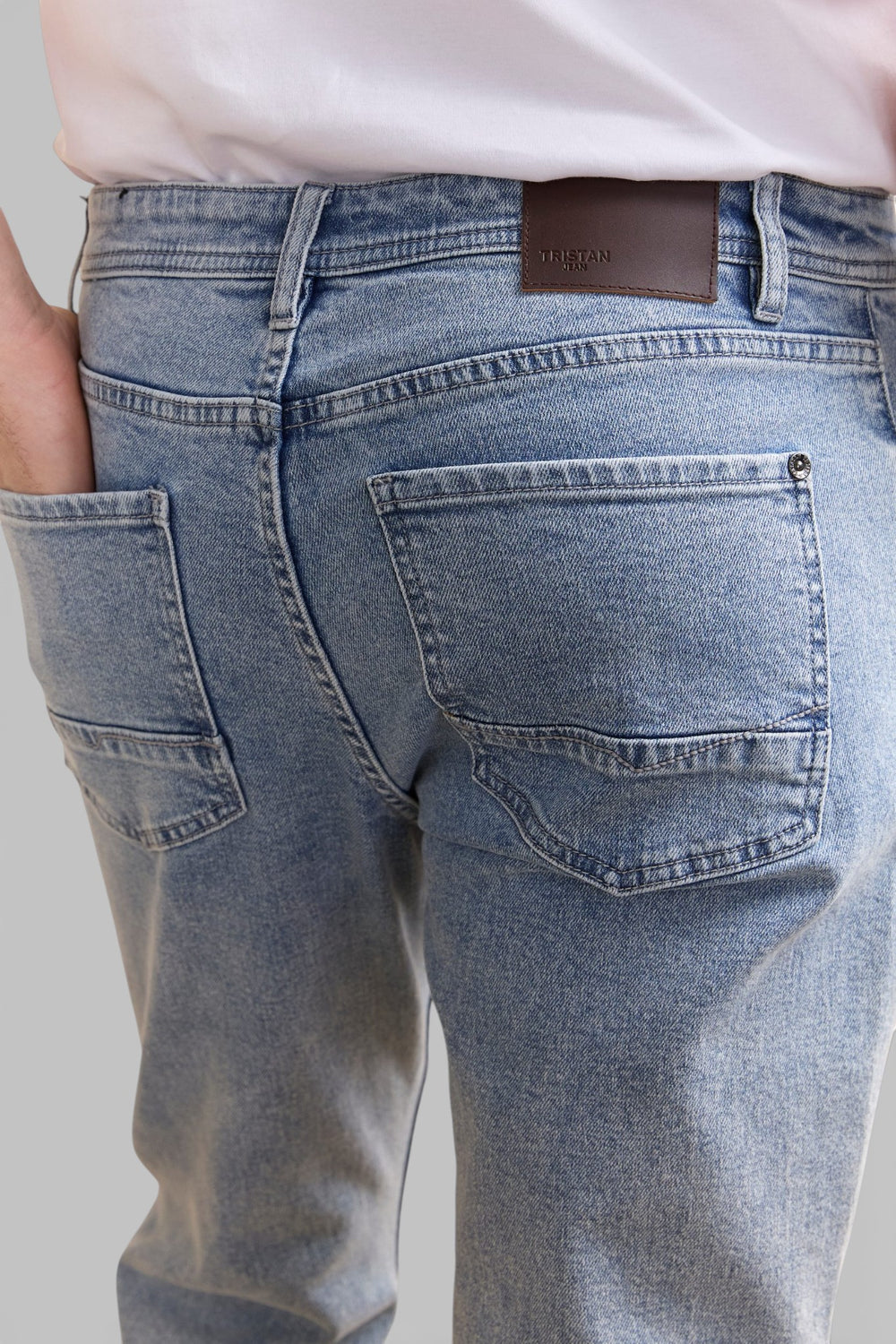 Jean fit Étroit cinq poches