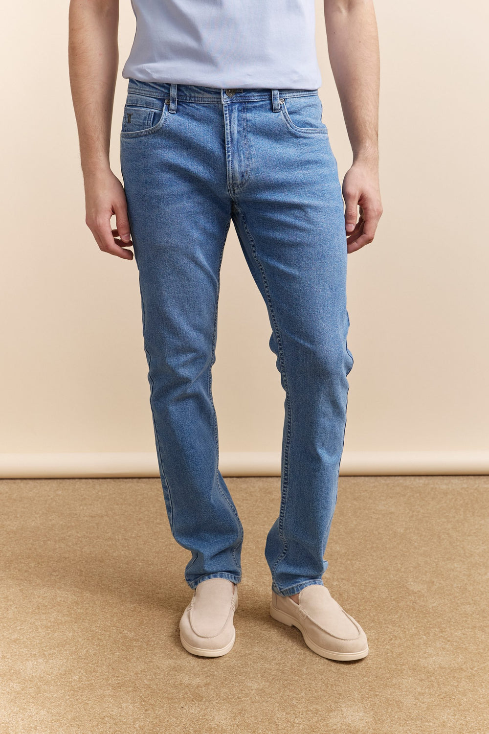 Jean fit Super Étroit cinq poches