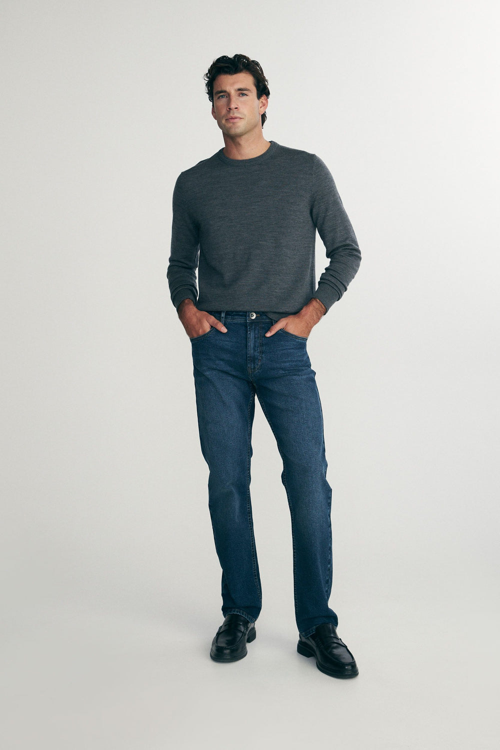 Jeans à jambe droite