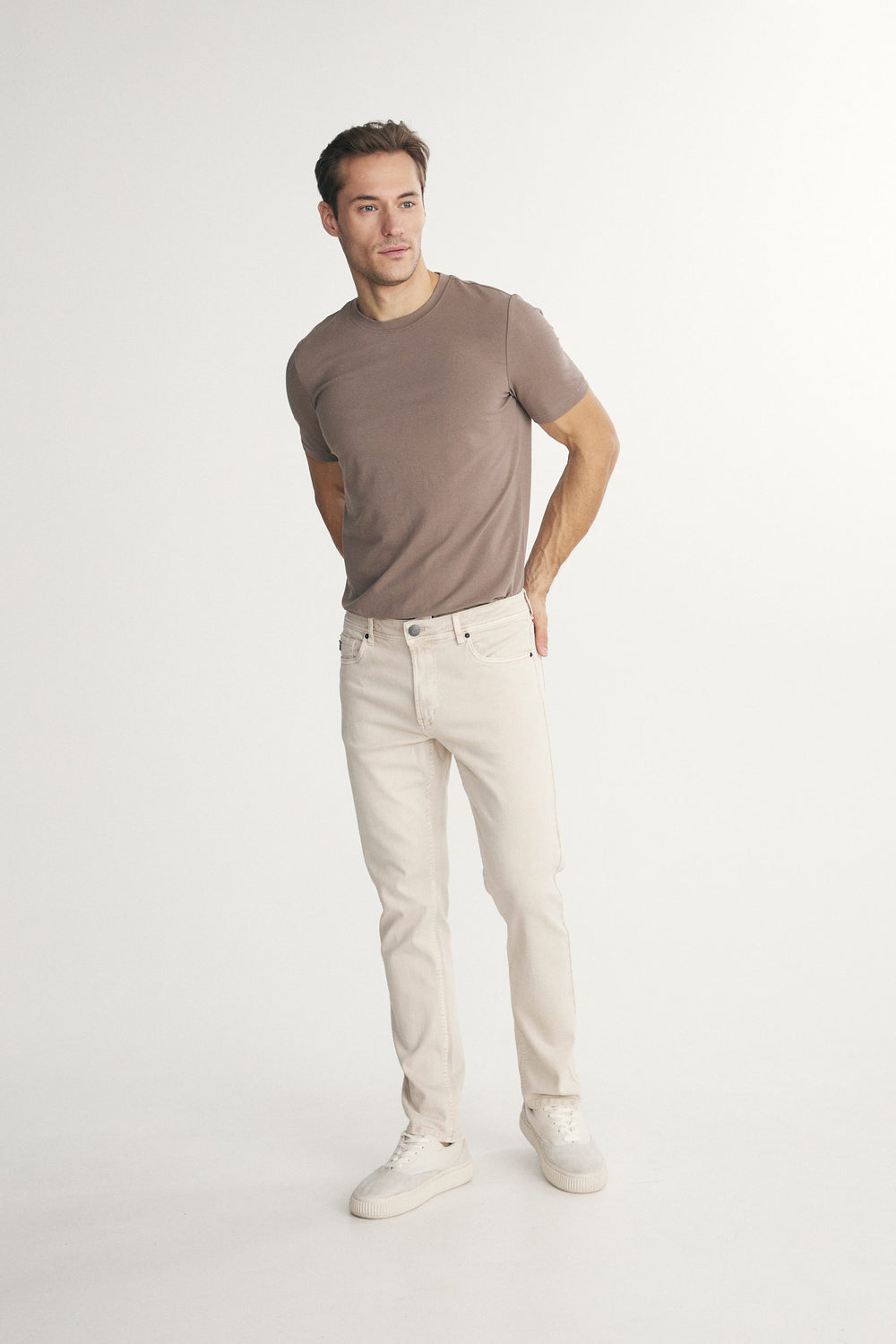 Five pockets slim jeans