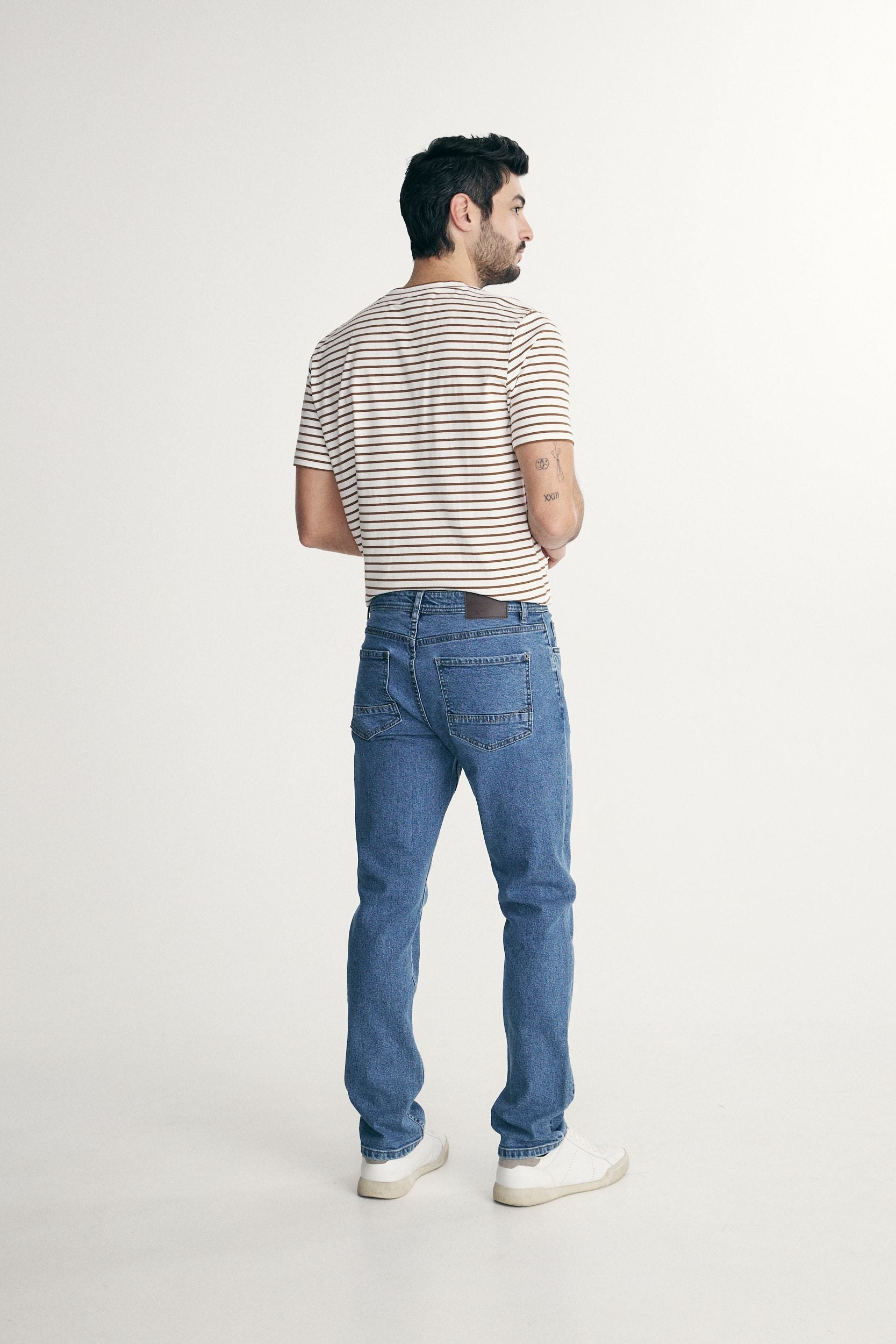 Jeans étroit à cinq poches
