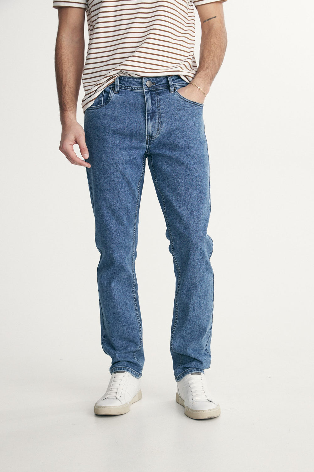Jeans étroit à cinq poches
