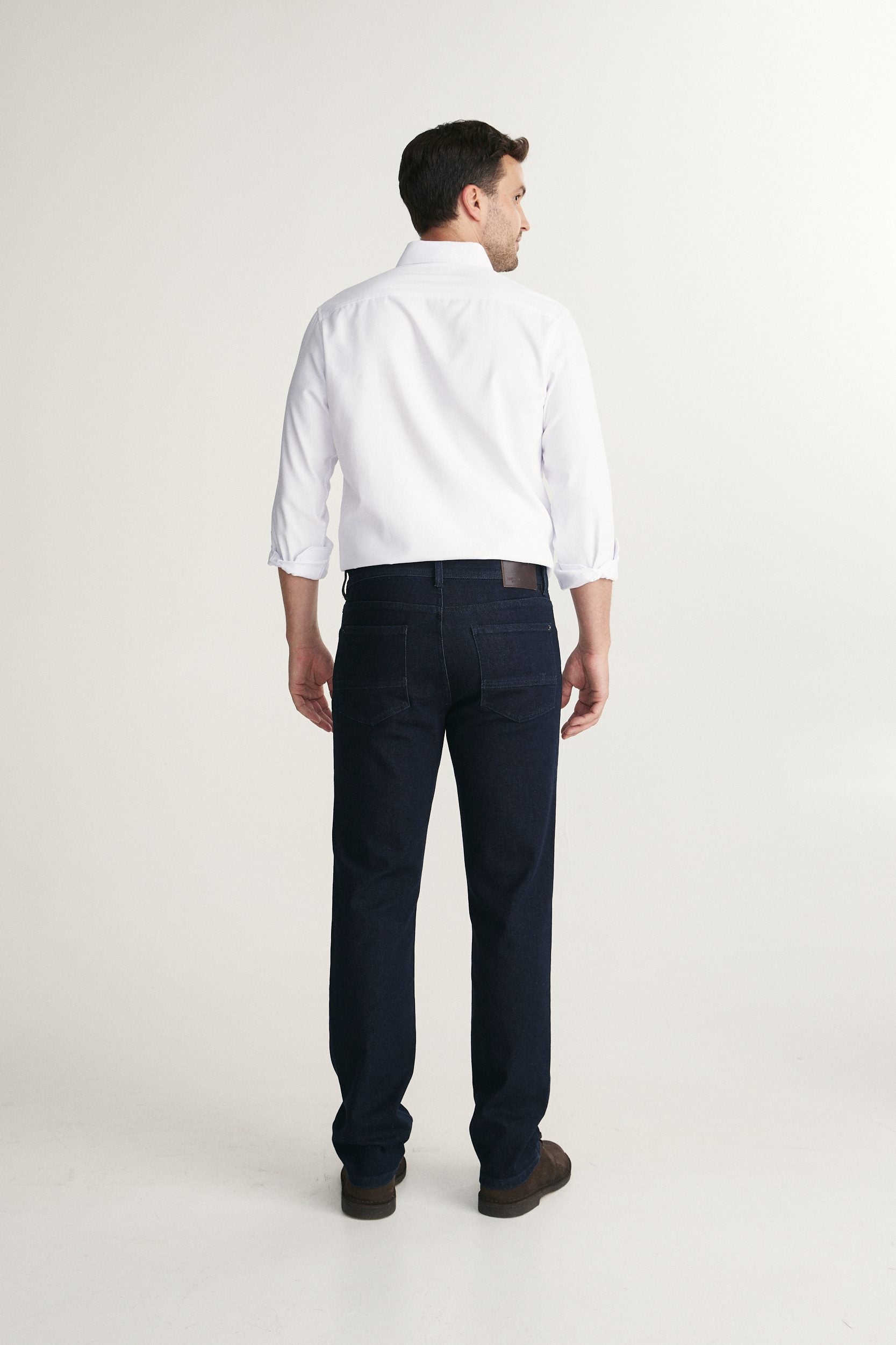 Straight Five-Pocket Jeans