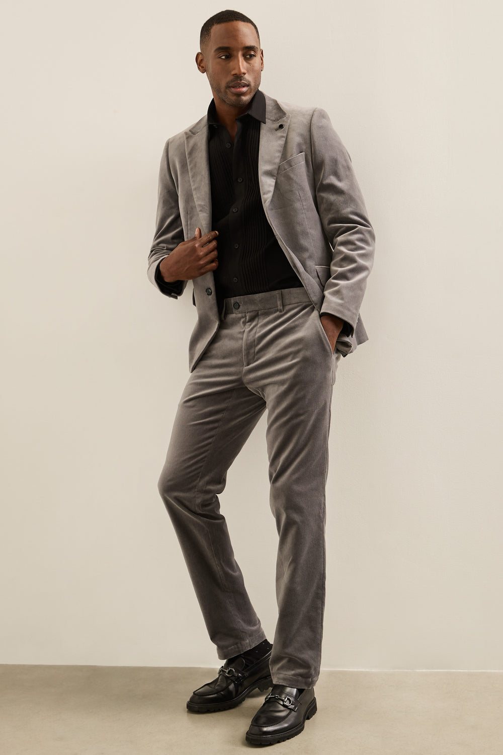 Pantalon de velours fit Étroit