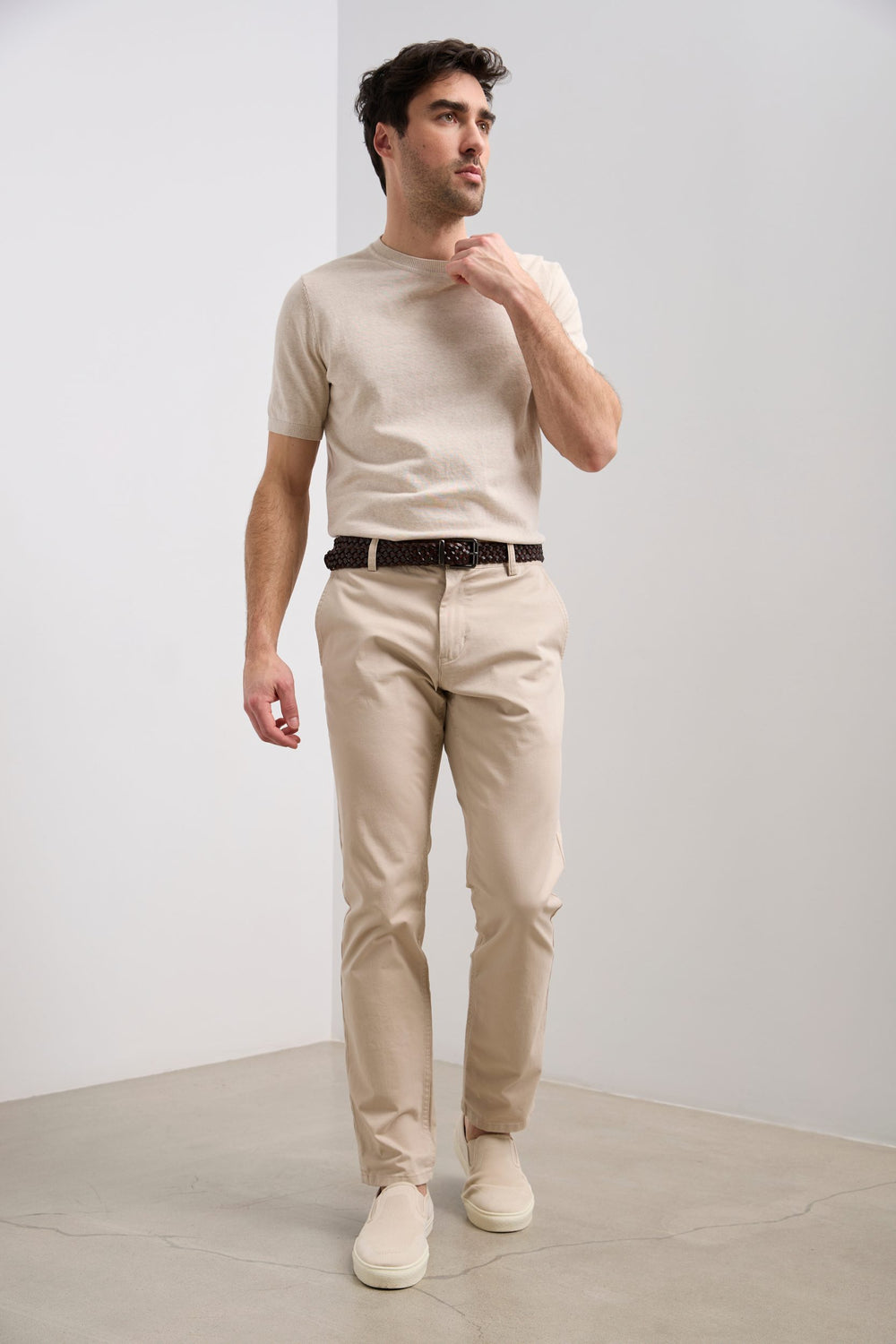 Chino coupe étroite