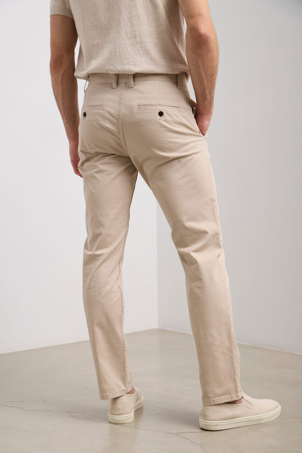 Chino coupe étroite