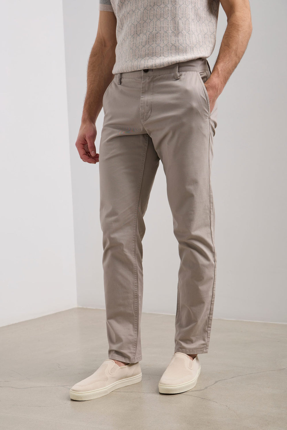 Chino coupe étroite