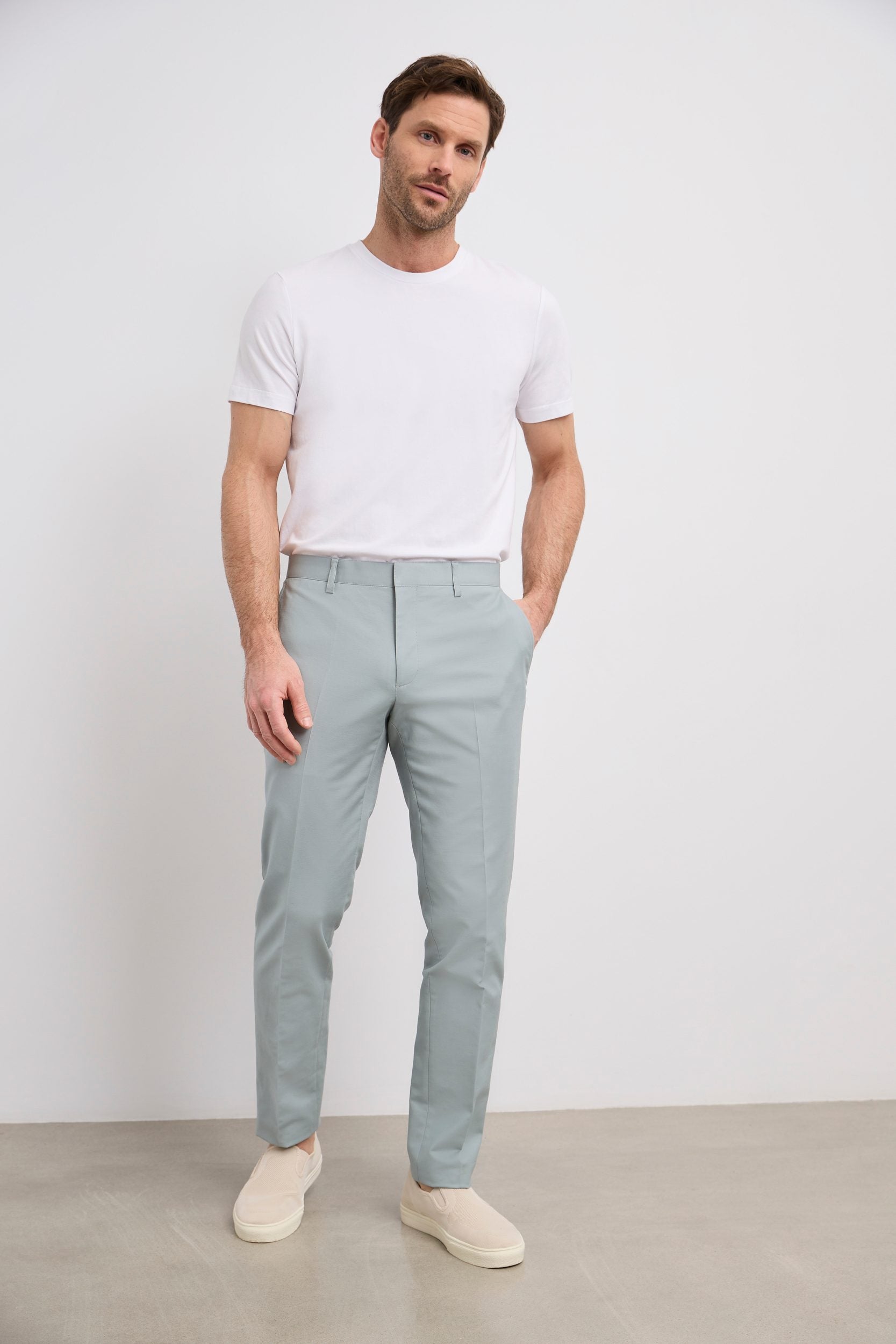Pantalon étroit uni