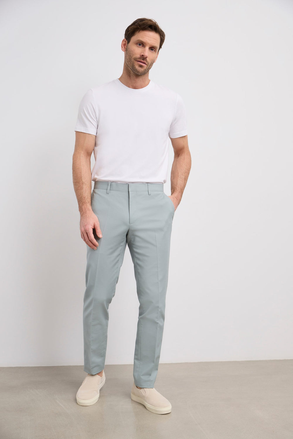 Pantalon étroit uni