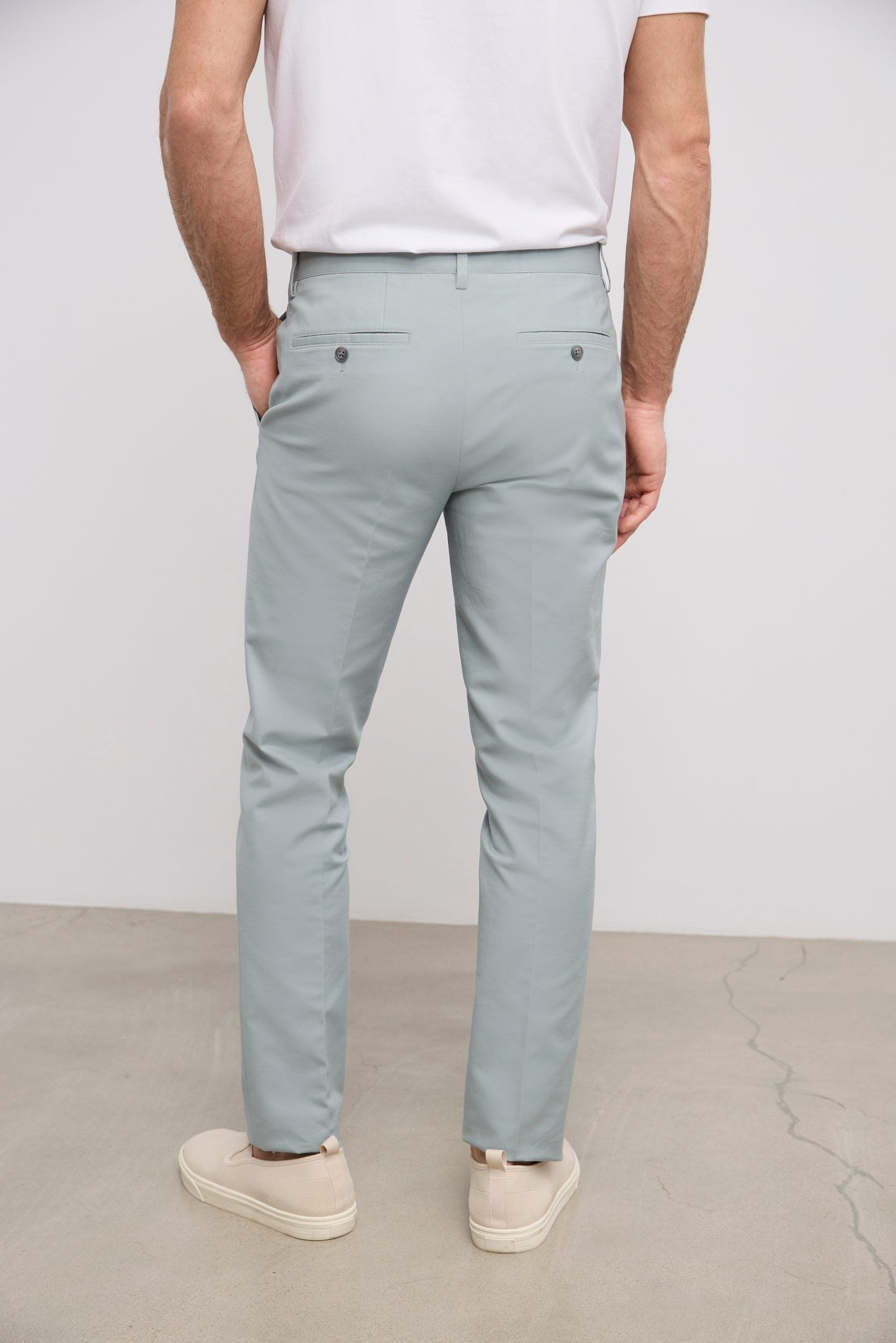 Pantalon étroit uni