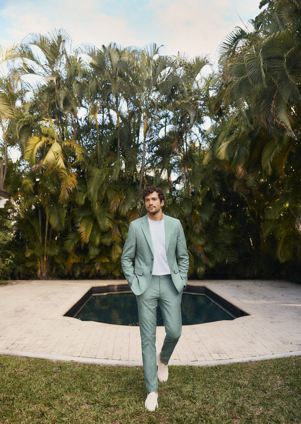 Pantalon étroit uni