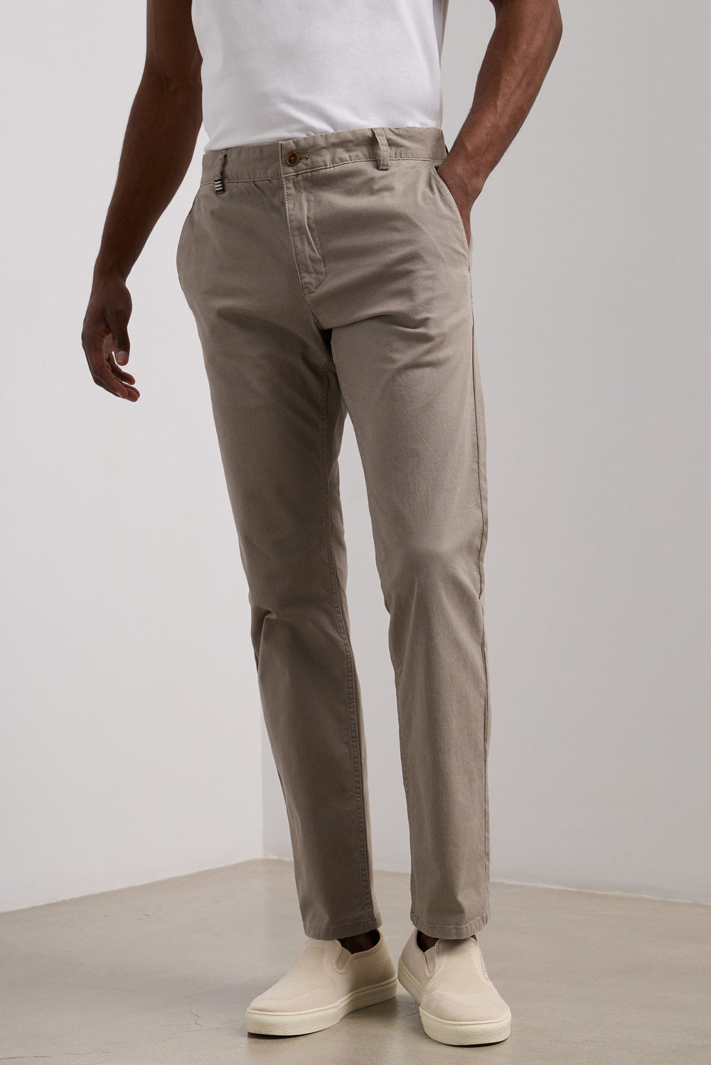 Chino étroit imprimé