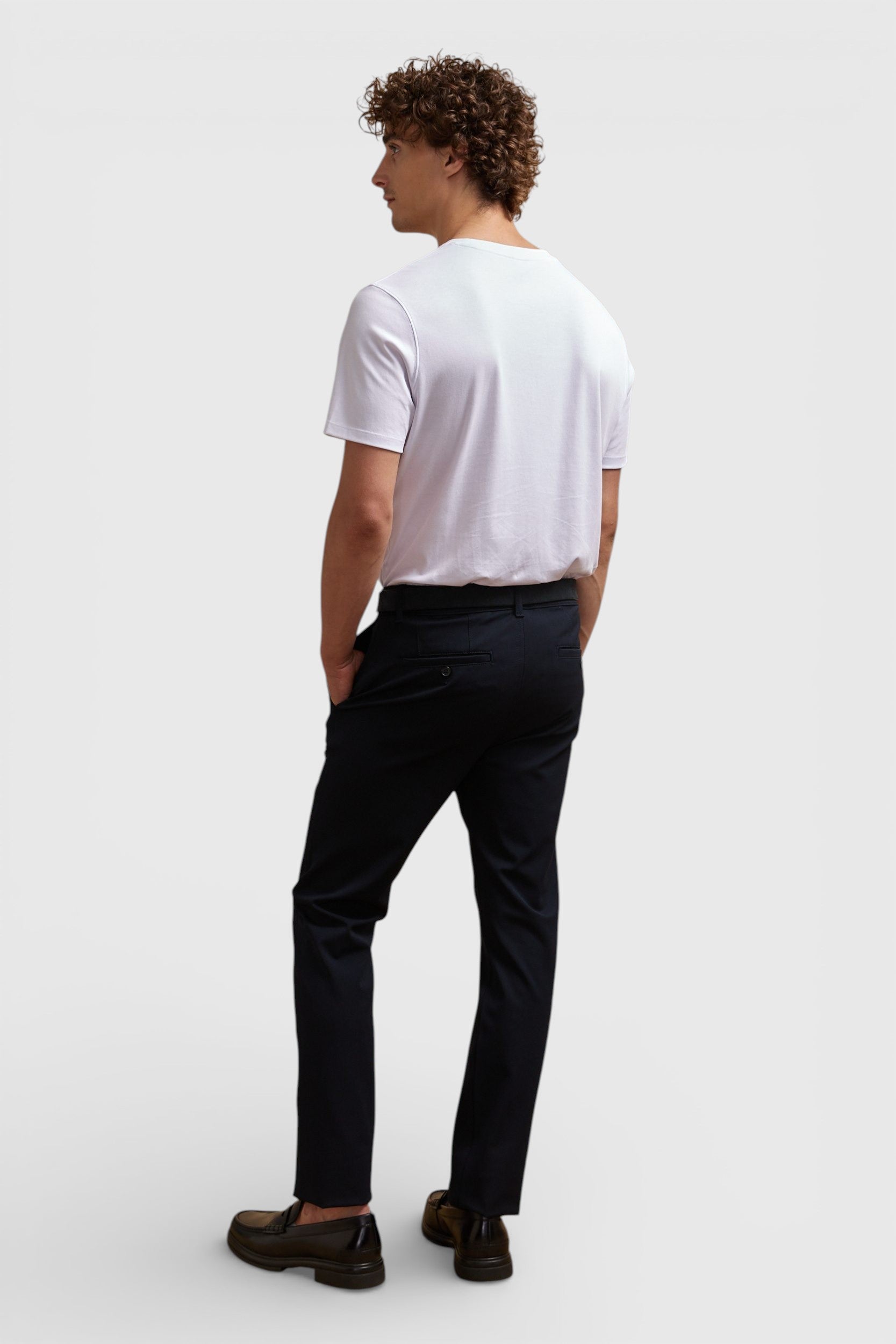Pantalon fit Étroit uni