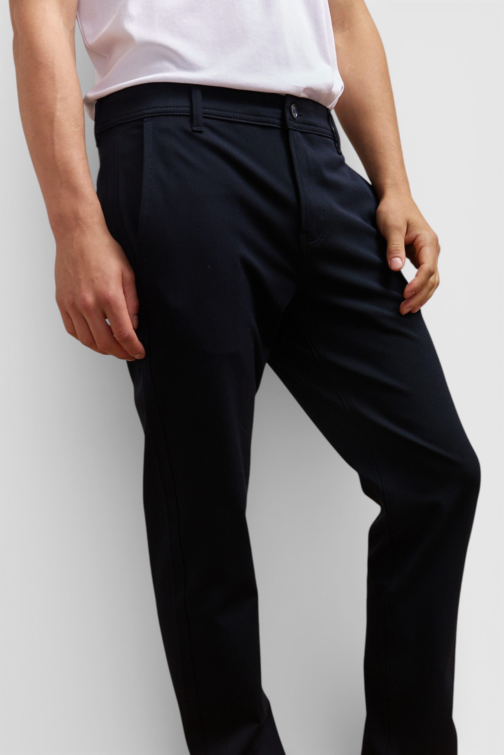 Pantalon fit Étroit uni