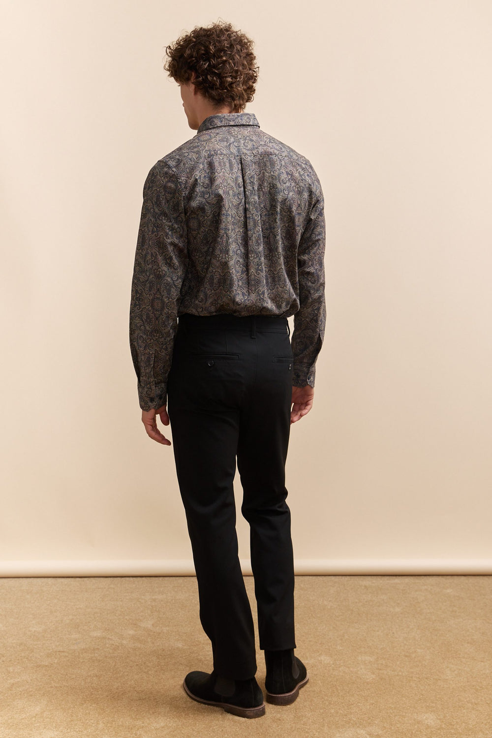 Pantalon fit Étroit uni
