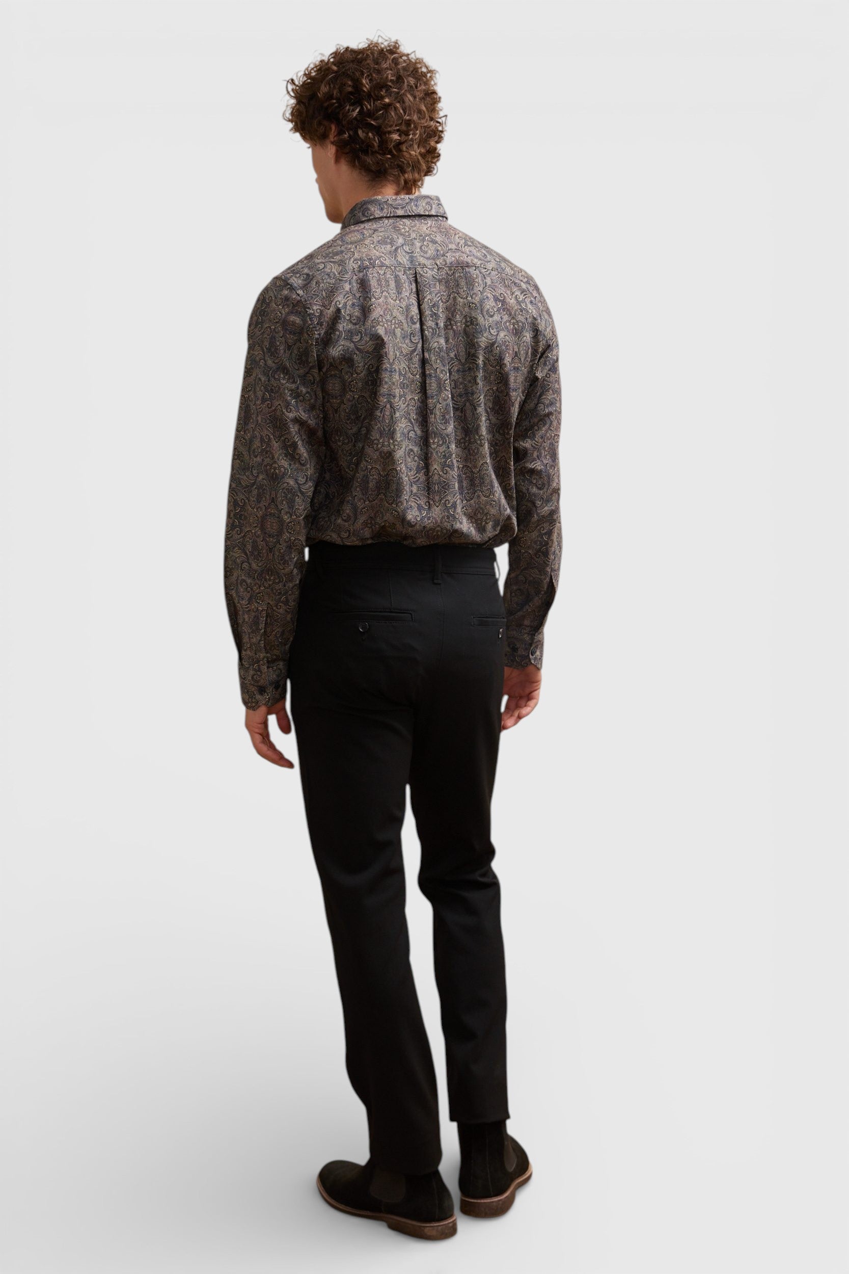 Pantalon fit Étroit uni