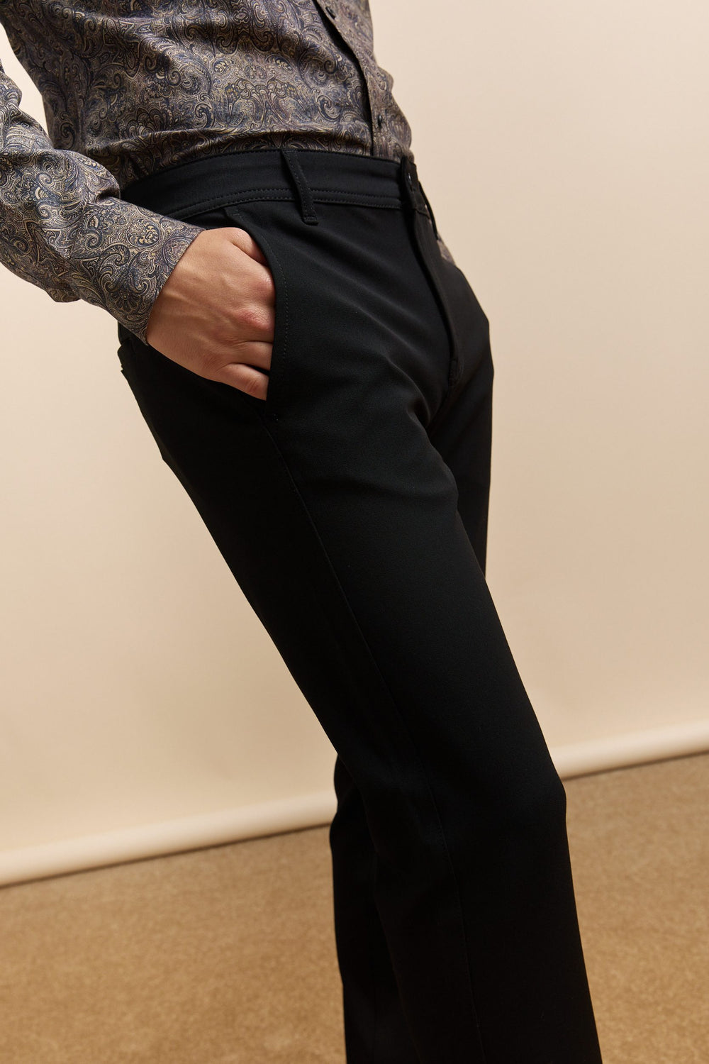 Pantalon fit Étroit uni