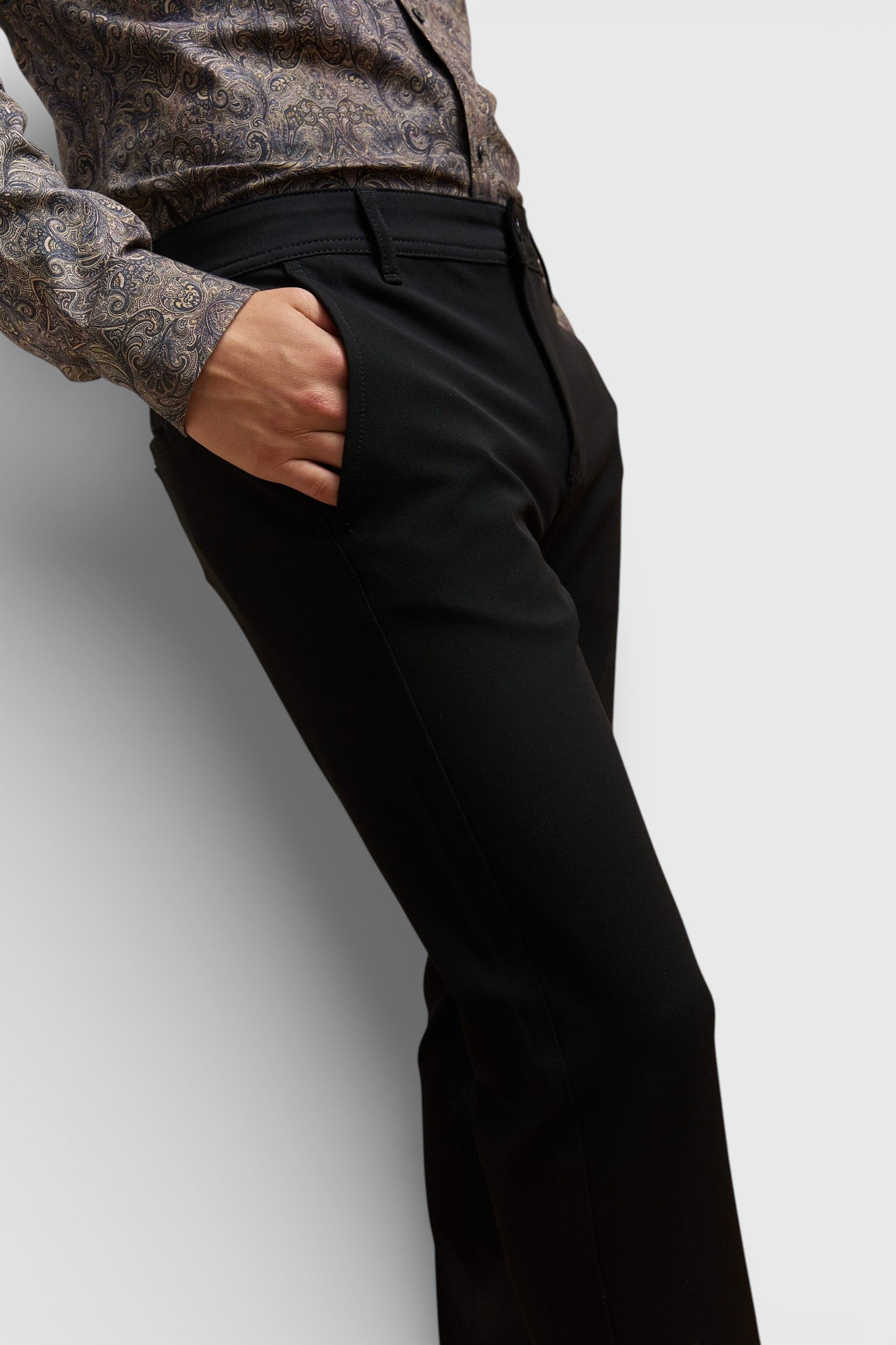Pantalon fit Étroit uni
