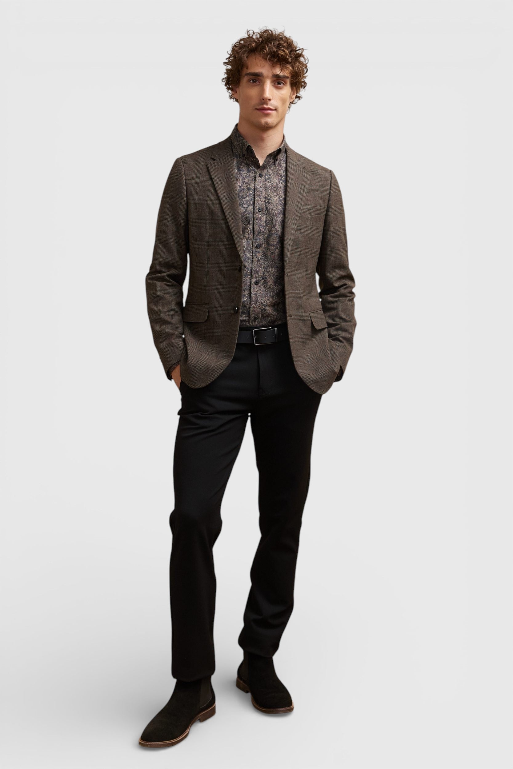 Pantalon fit Étroit uni