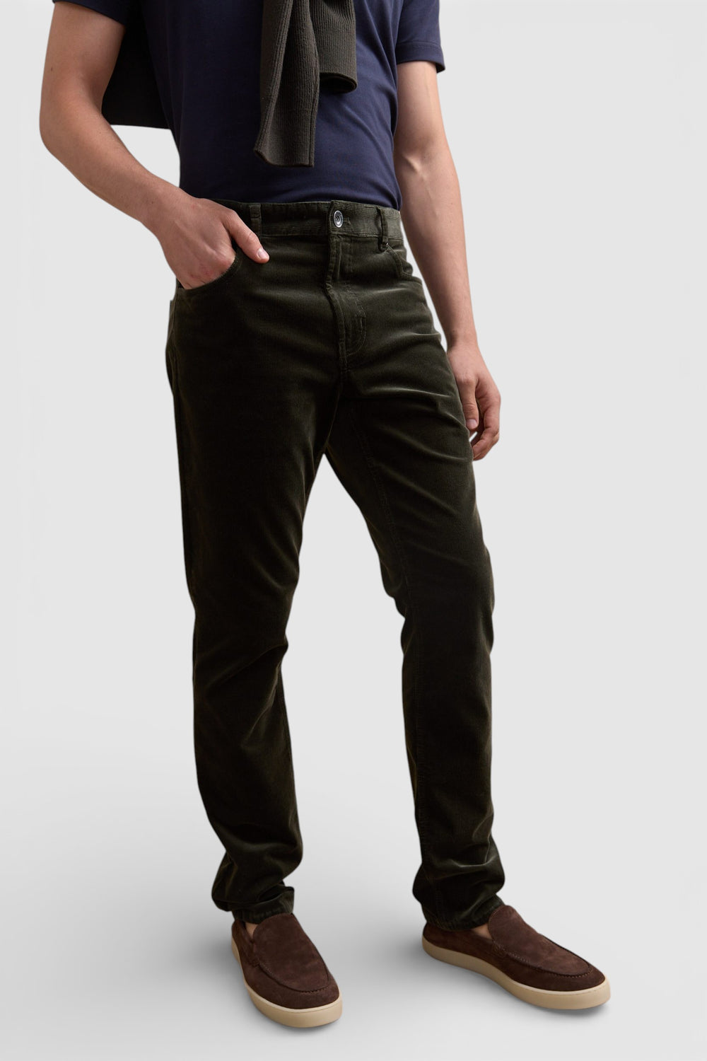 Pantalon Homme Chino ETRO Taille 54 Neuf Avec étiquettes - Brun - Italien