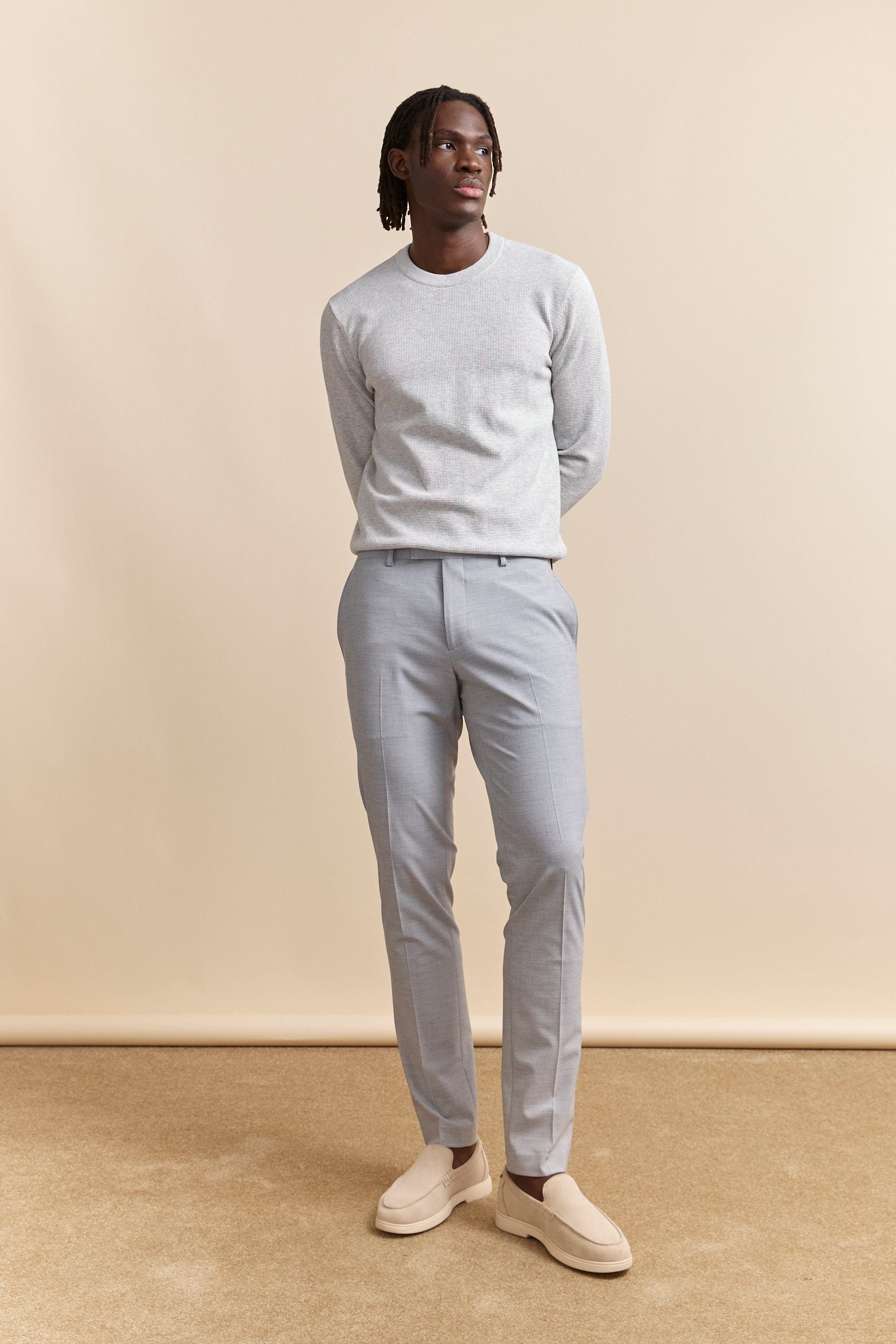 Pantalon étroit uni