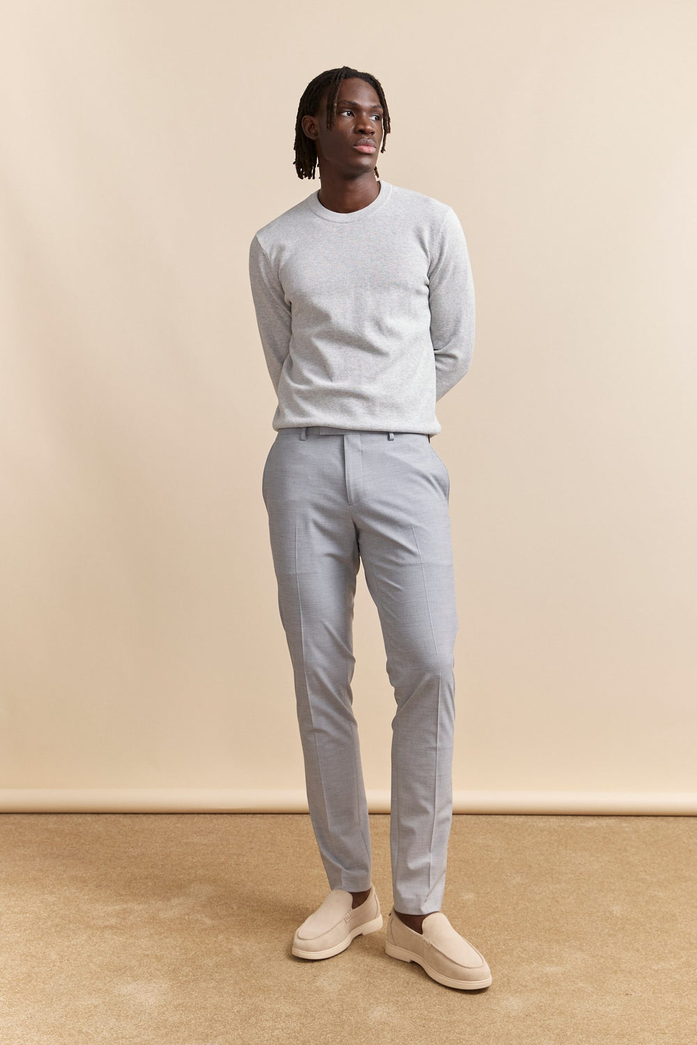 Pantalon étroit uni