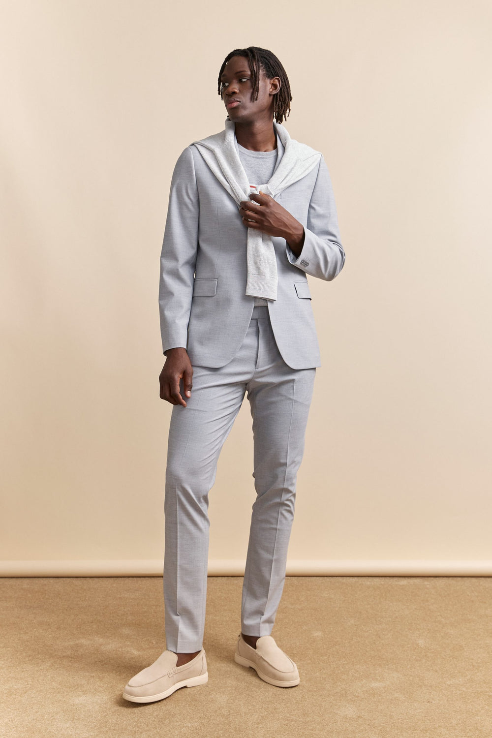 Pantalon étroit uni