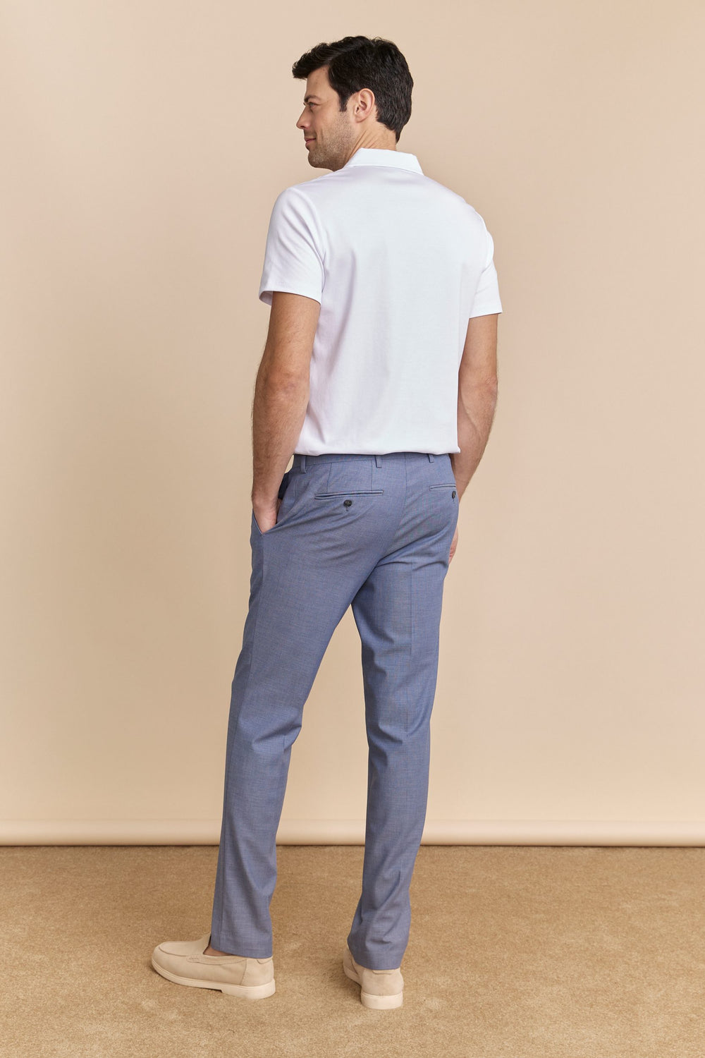 Pantalon texturé