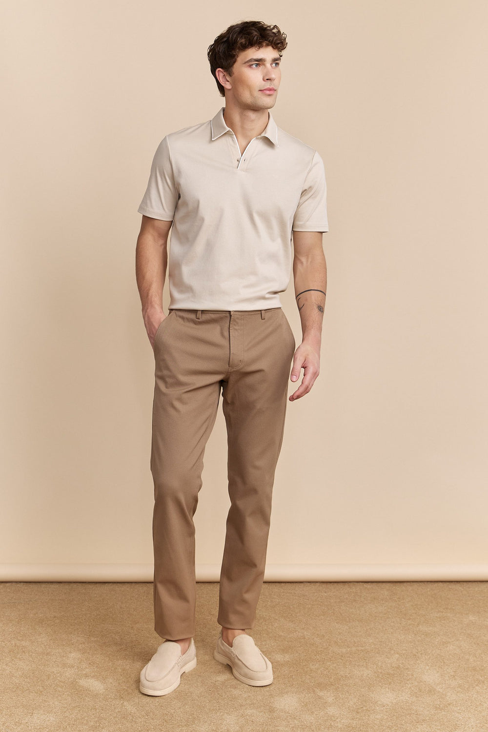 Pantalon étroit uni