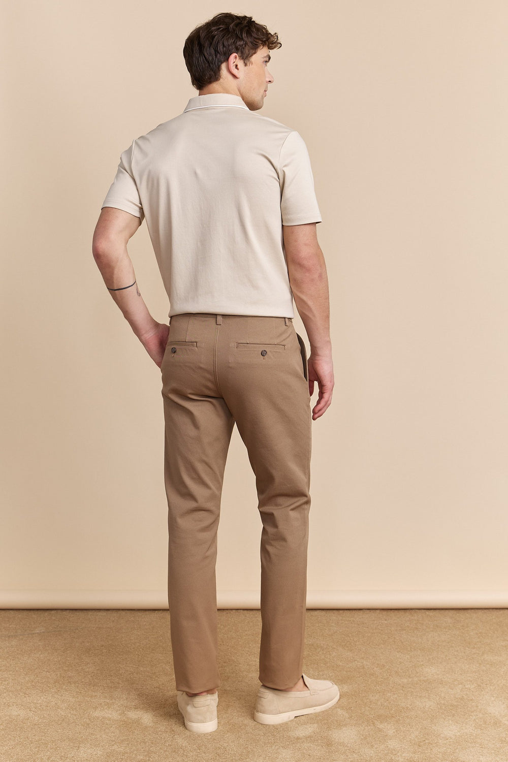 Pantalon étroit uni